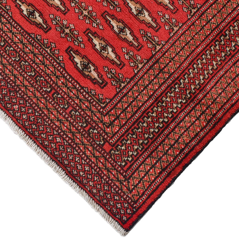 Turkaman Teppich - 189 x 130 cm - rot