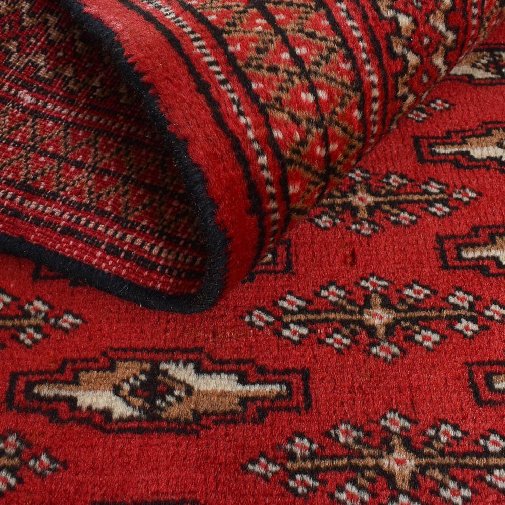 Turkaman Teppich - 189 x 130 cm - rot