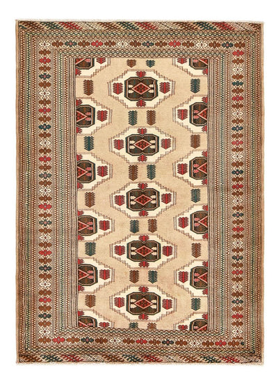 Turkaman Teppich 143x199cm - Orientteppich - mehrfarbig