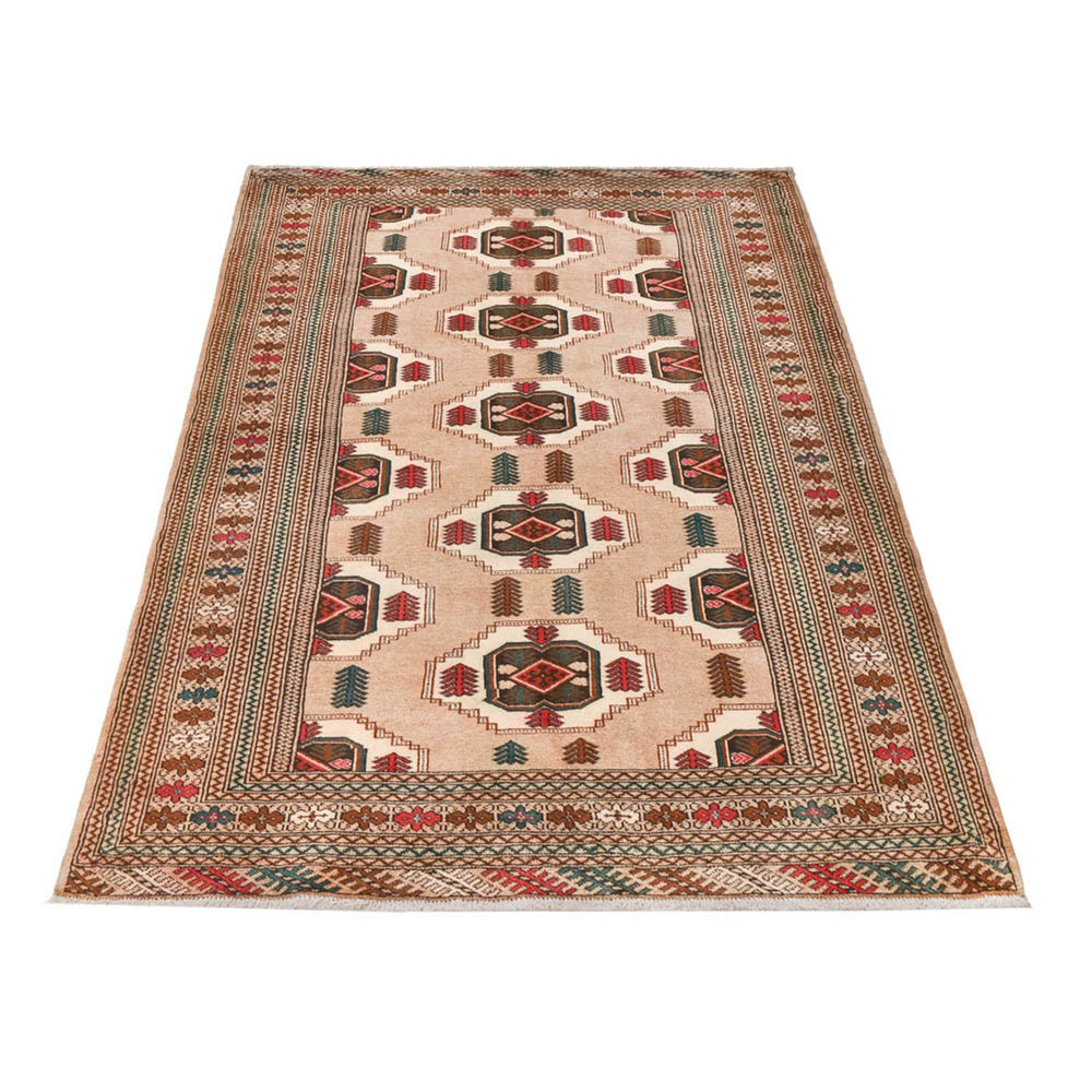 Turkaman Teppich - 199 x 143 cm - mehrfarbig