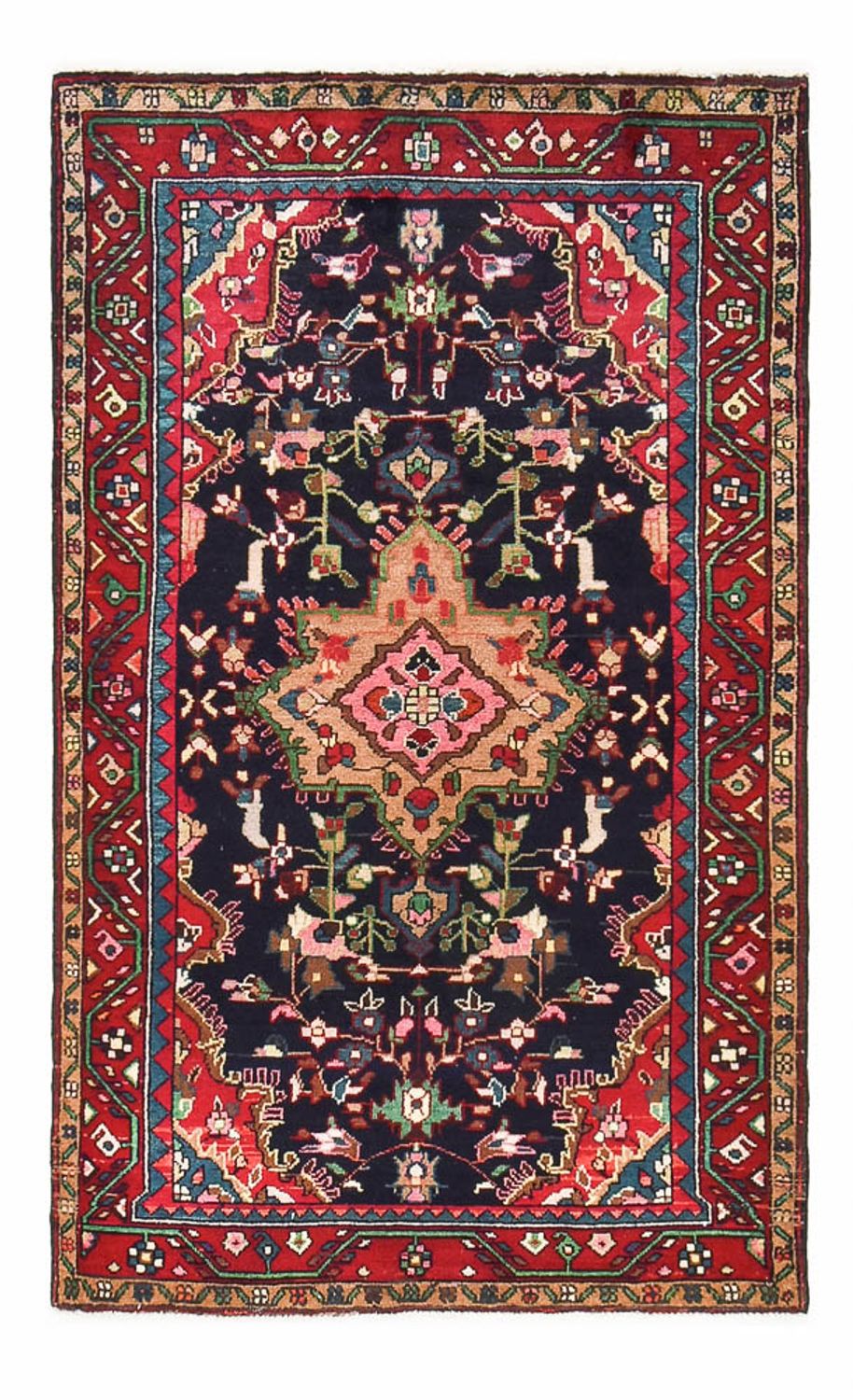 Perserteppich - Nomadic - 180 x 108 cm - dunkelblau