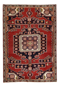 Perserteppich - Nomadic - 192 x 133 cm - rot
