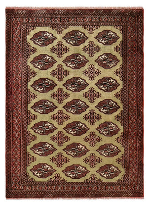 Turkaman Teppich - 178 x 131 cm - mehrfarbig