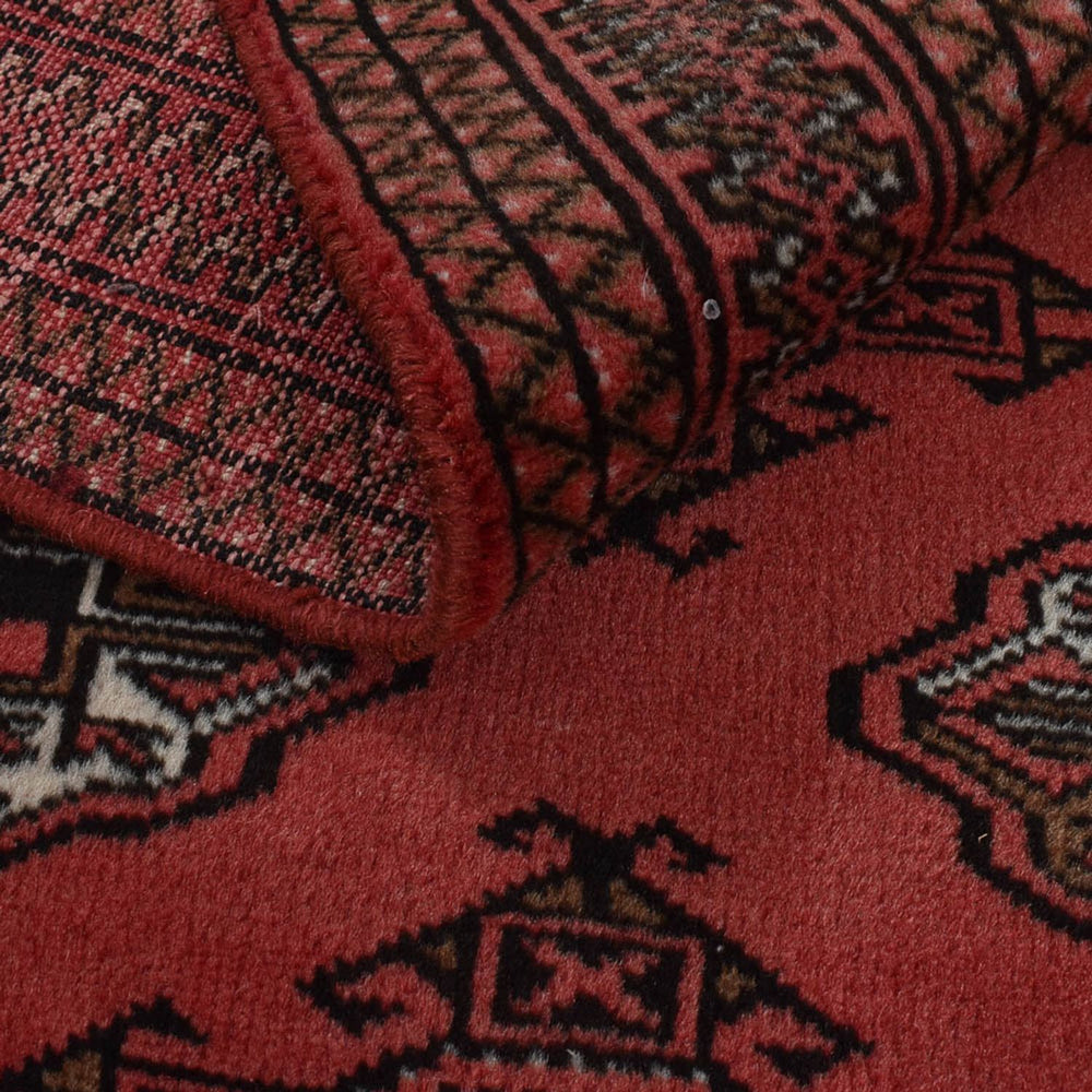Turkaman Teppich - 188 x 126 cm - rot