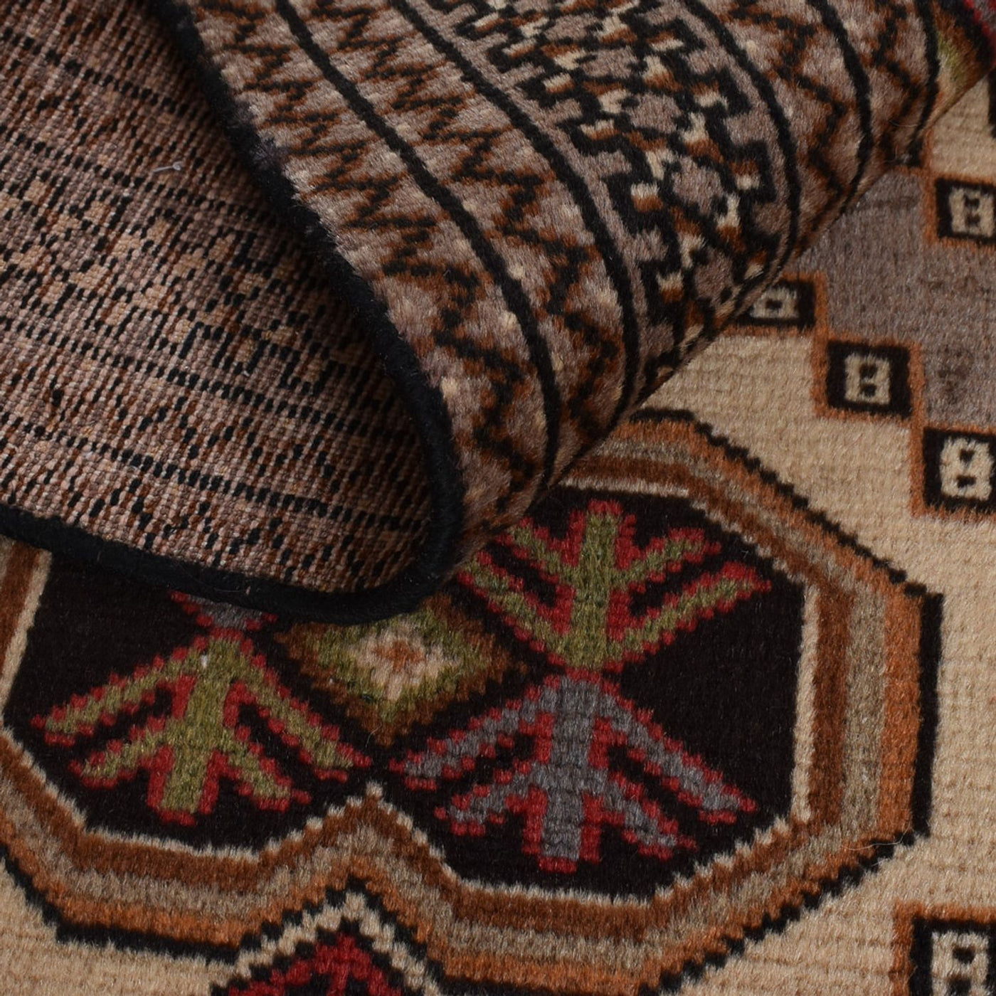 Turkaman Teppich 188x127cm - Orientteppich