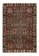 Vintage Teppich - 282 x 198 cm - dunkelbraun