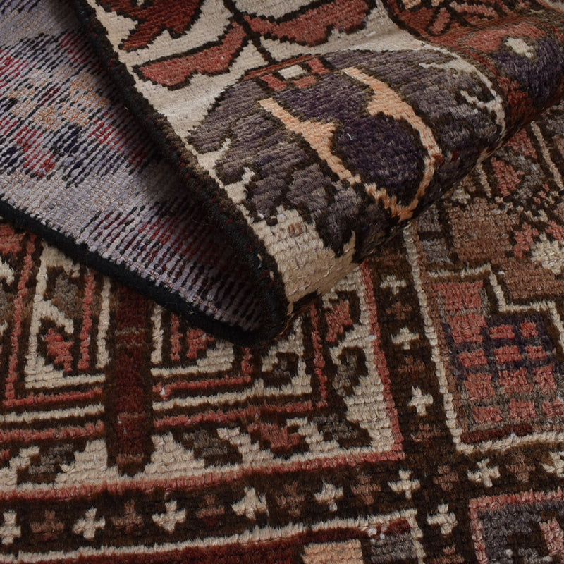 Vintage Teppich - 282 x 198 cm - dunkelbraun