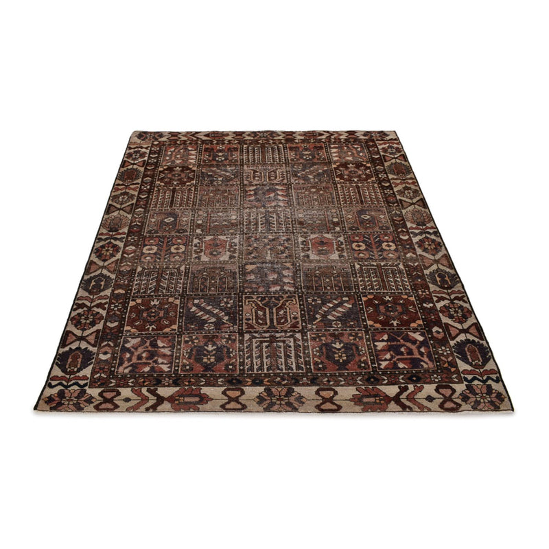 Vintage Teppich - 282 x 198 cm - dunkelbraun