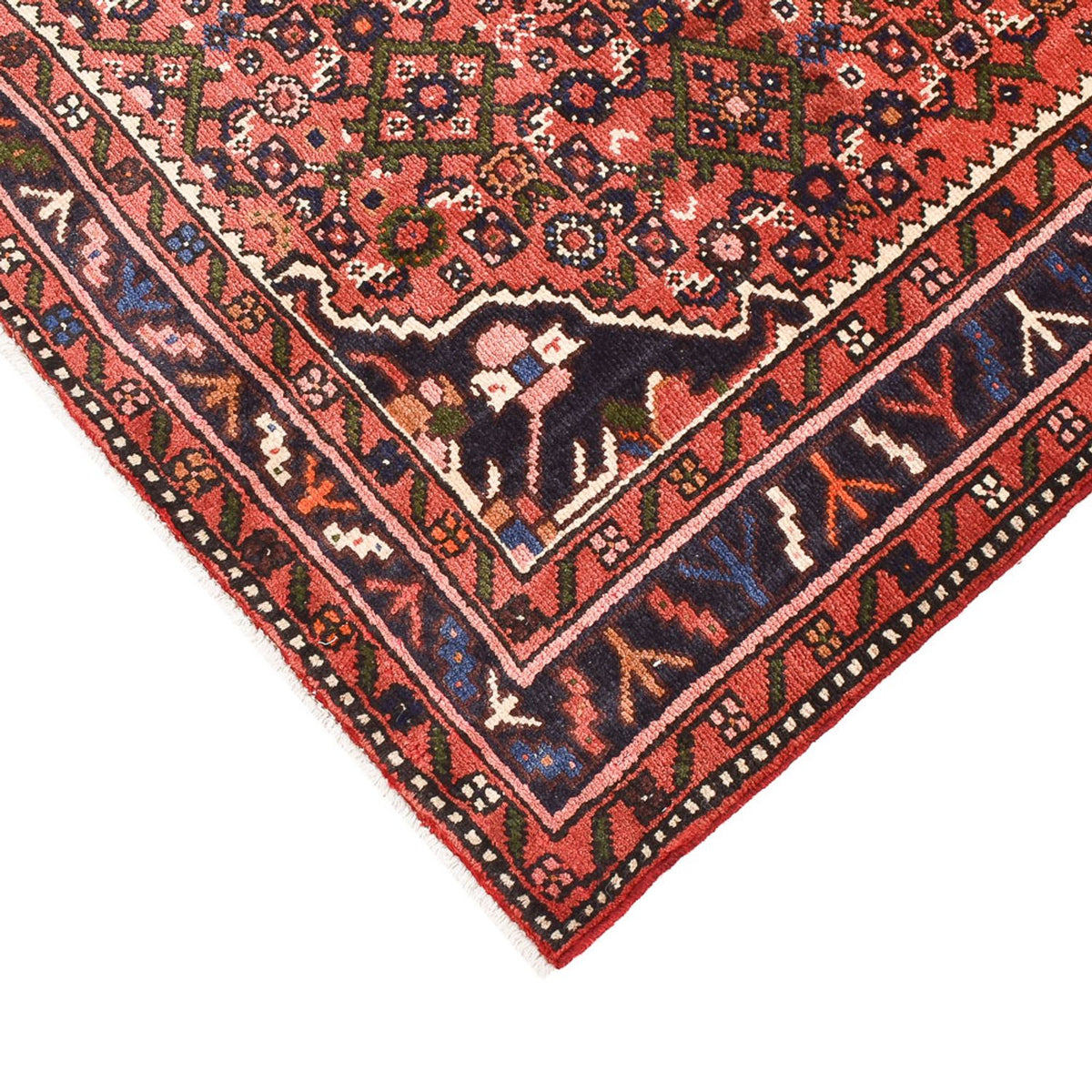 Läufer Perser - Nomadic - 240 x 116 cm - hellrot