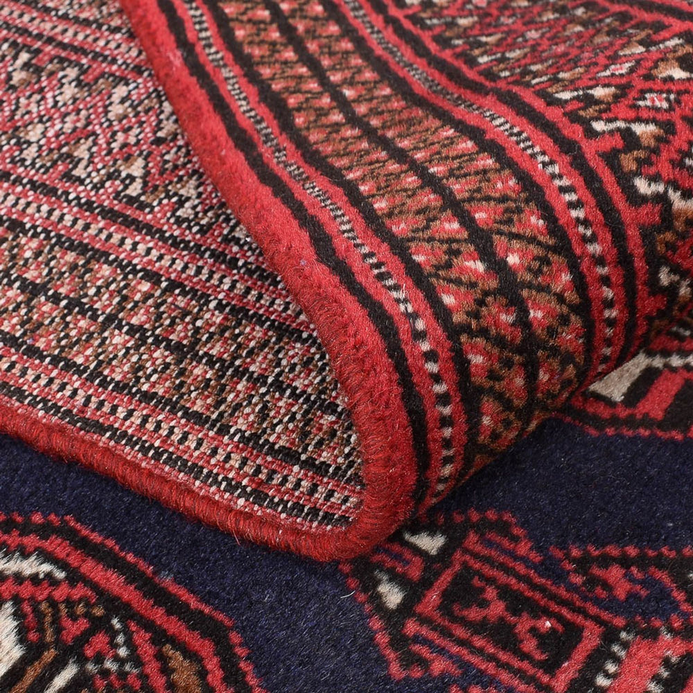 Turkaman Teppich - 190 x 129 cm - rot
