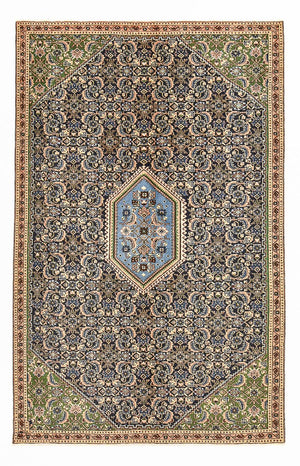 Perserteppich - Nomadic - 288 x 181 cm - dunkelgrün