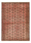 Turkaman Teppich 90x128cm - Orientteppich - Rechteckig / Hellrot / 90 x 128 cm Rechteckig
