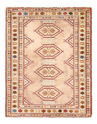Turkaman Teppich - 79 x 64 cm - rosa