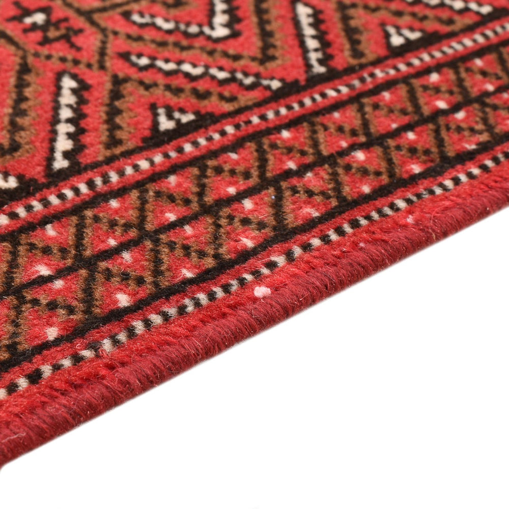 Turkaman Teppich - 144 x 98 cm - rot