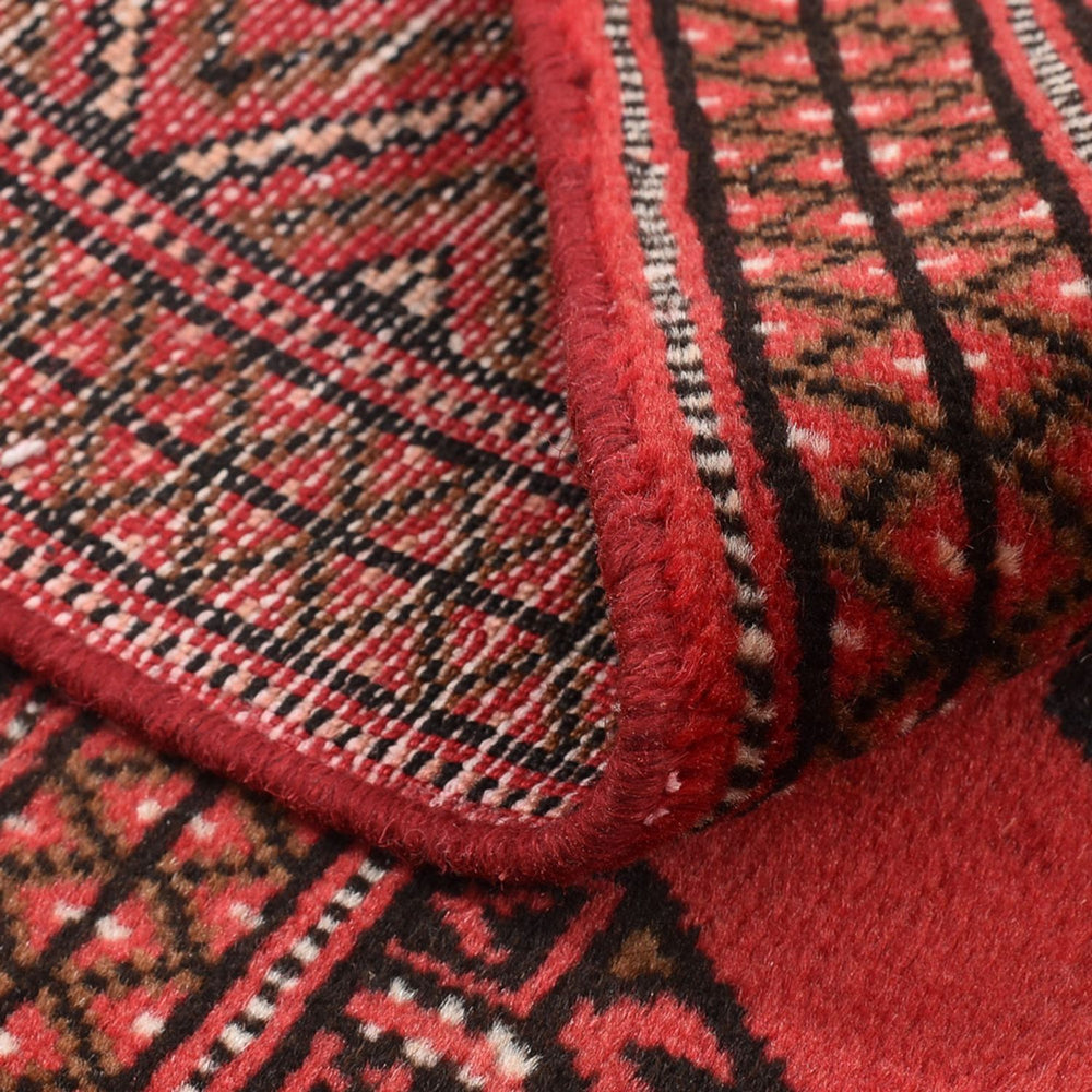 Turkaman Teppich - 144 x 98 cm - rot