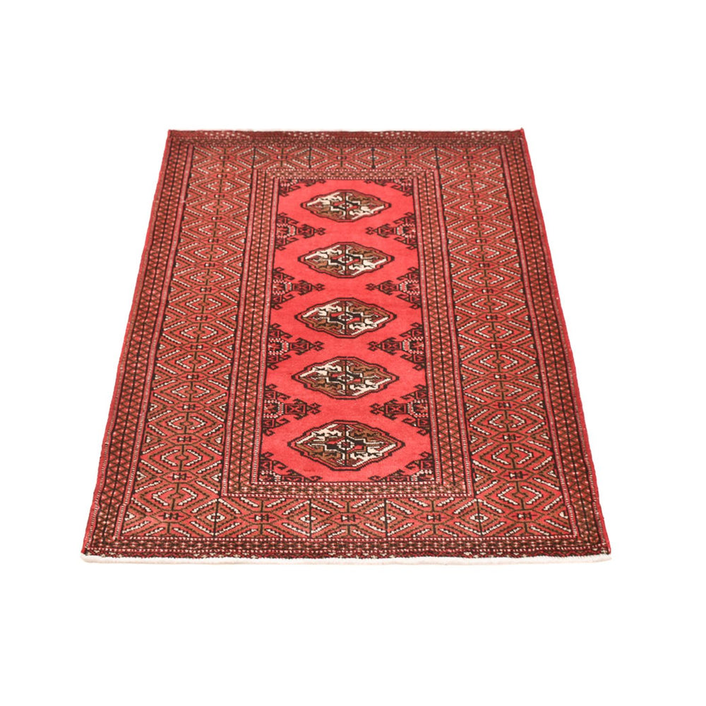 Turkaman Teppich - 144 x 98 cm - rot