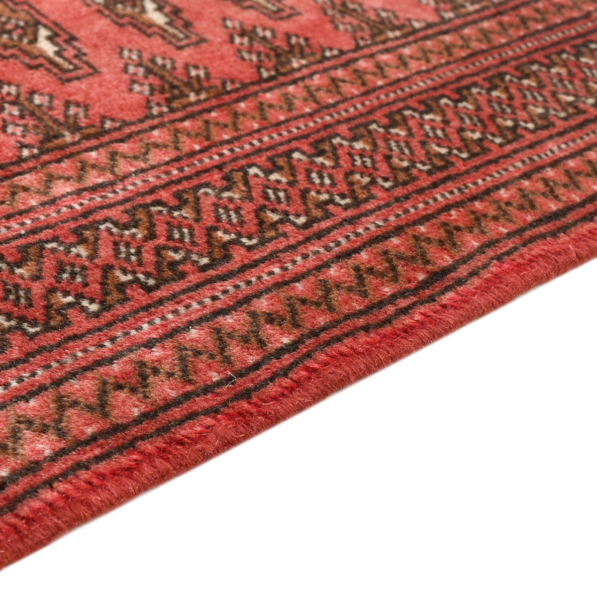 Turkaman Teppich - 140 x 104 cm - rot