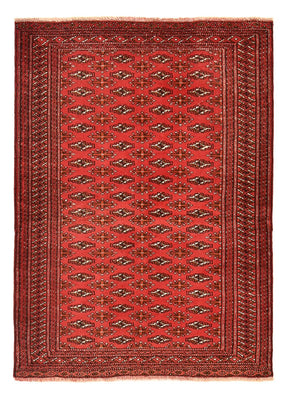 Turkaman Teppich - 138 x 98 cm - rot