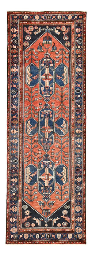 Läufer Perser - Nomadic - 292 x 102 cm - hellrot