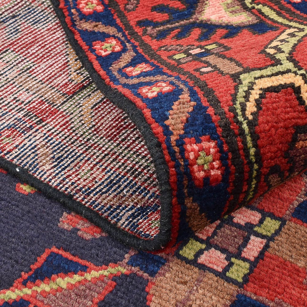 Perserteppich - Nomadic - 205 x 131 cm - mehrfarbig