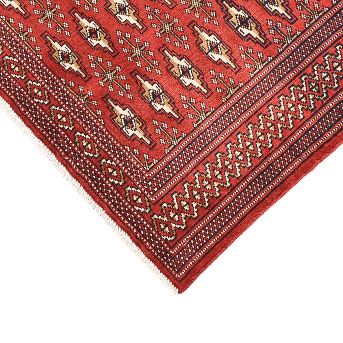 Turkaman Teppich - 133 x 95 cm - rot