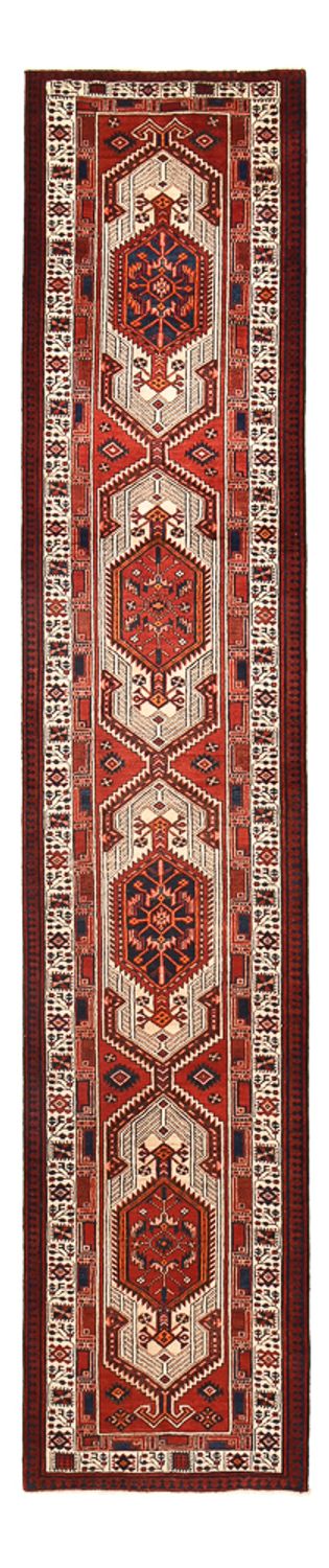 Läufer Perser - Täbriz - 460 x 98 cm - rost