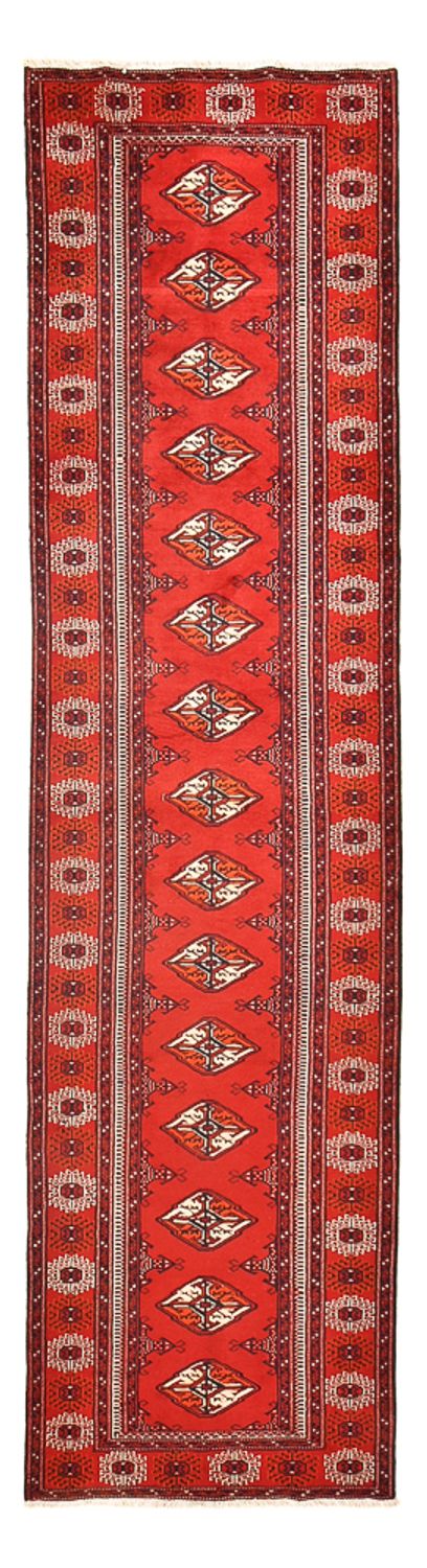 Läufer Turkaman - 353 x 89 cm - rot