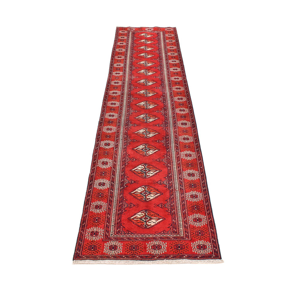 Läufer Turkaman - 353 x 89 cm - rot