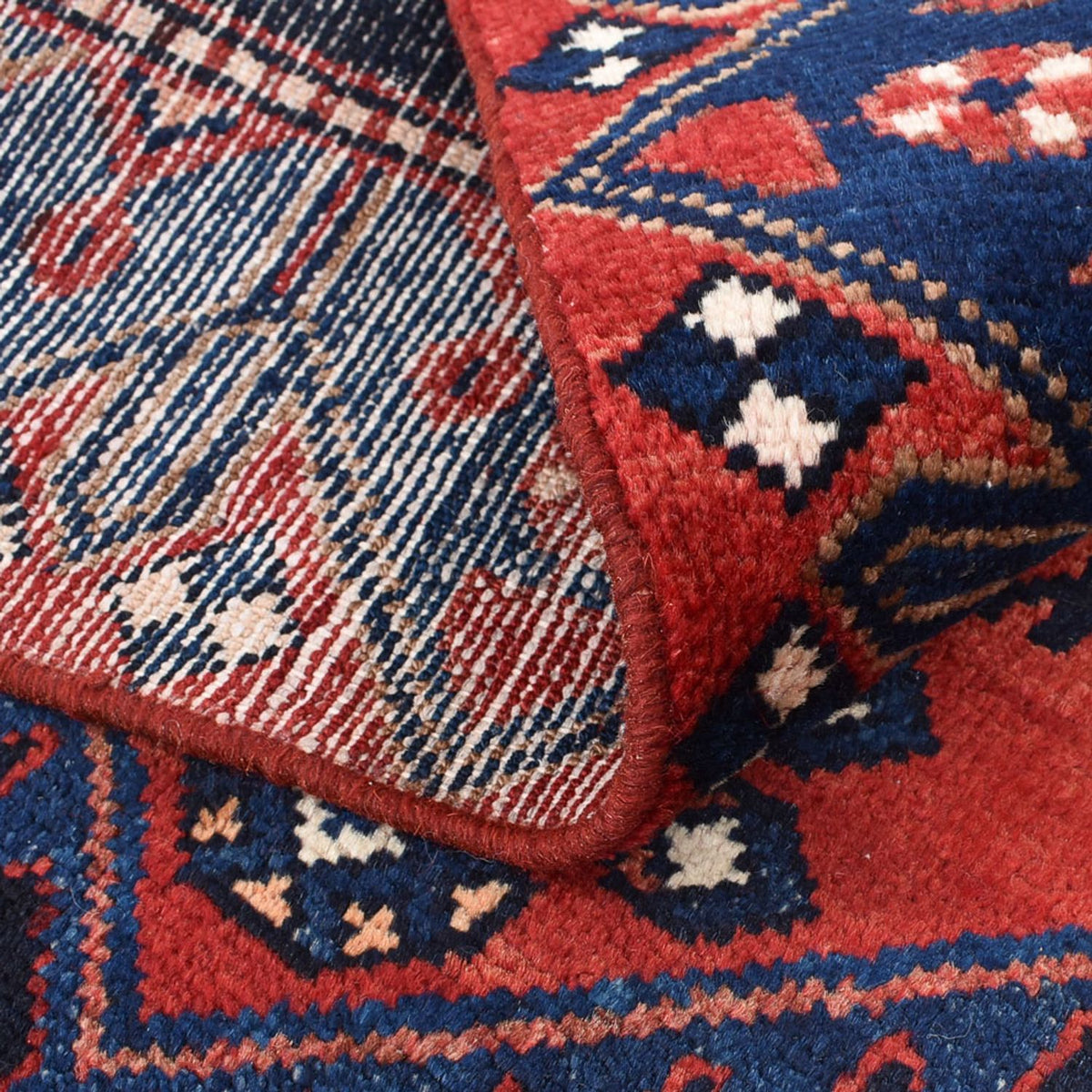 Läufer Perser - Nomadic - 285 x 102 cm - dunkelblau