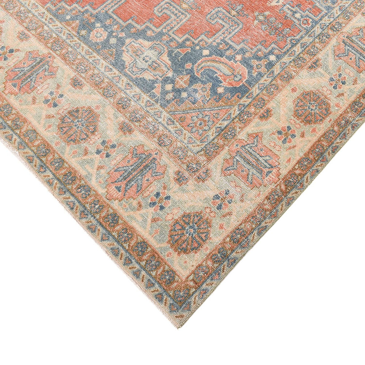 Vintage Teppich - 348 x 241 cm - rot