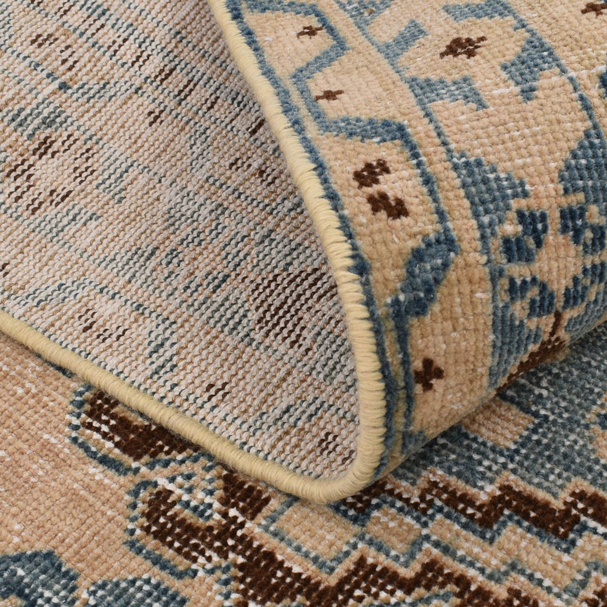 Vintage Teppich - 160 x 103 cm - mehrfarbig