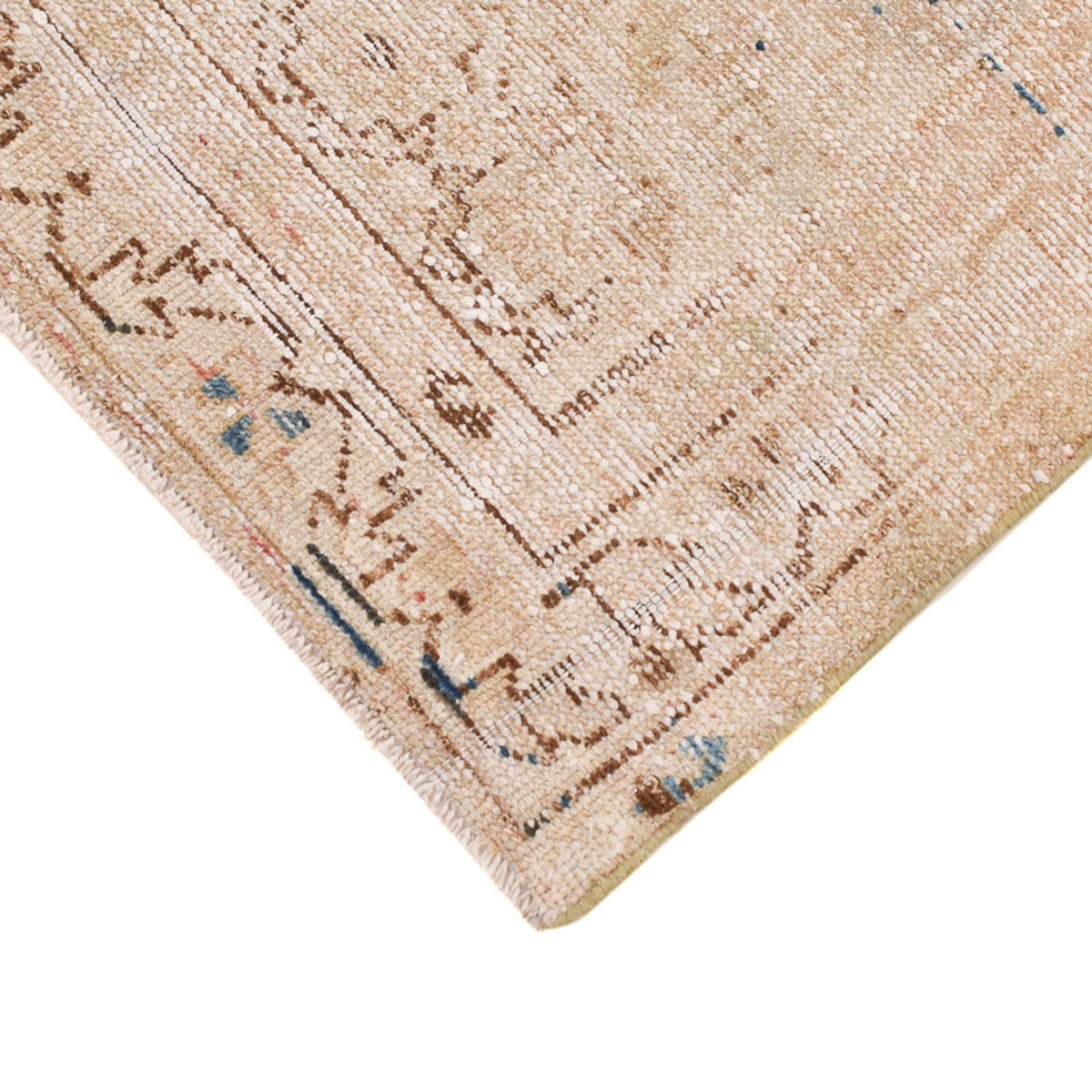 Vintage Teppich - 148 x 108 cm - blau