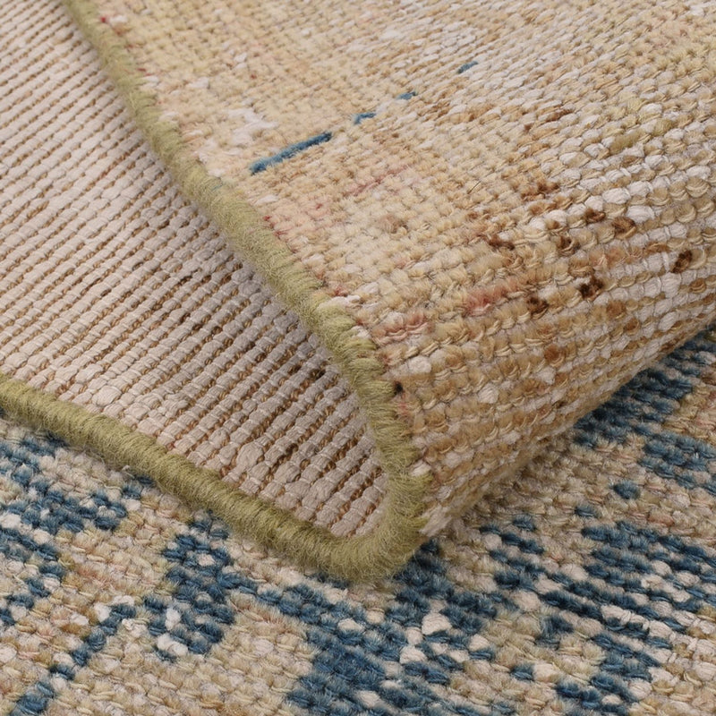 Vintage Teppich - 148 x 108 cm - blau