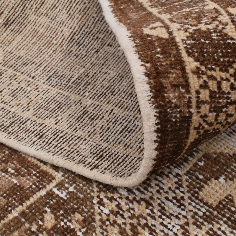 Vintage Teppich - 175 x 122 cm - dunkelbeige