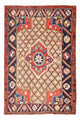 Perserteppich - Nomadic - 146 x 97 cm - mehrfarbig