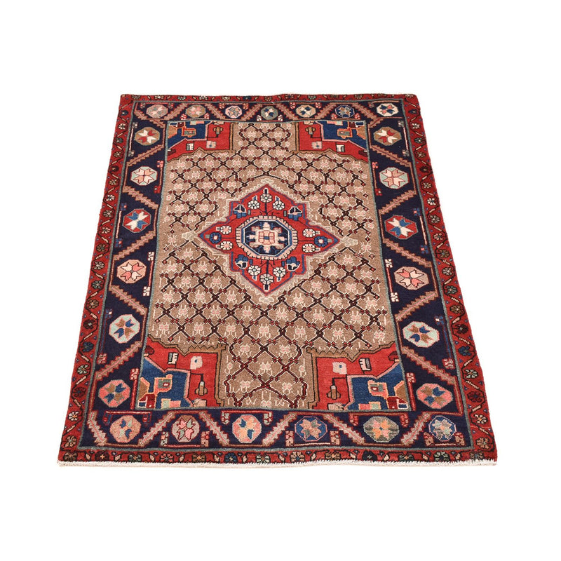 Perserteppich - Nomadic - 146 x 97 cm - mehrfarbig