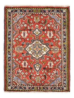 Perserteppich - Nomadic - 75 x 57 cm - rot