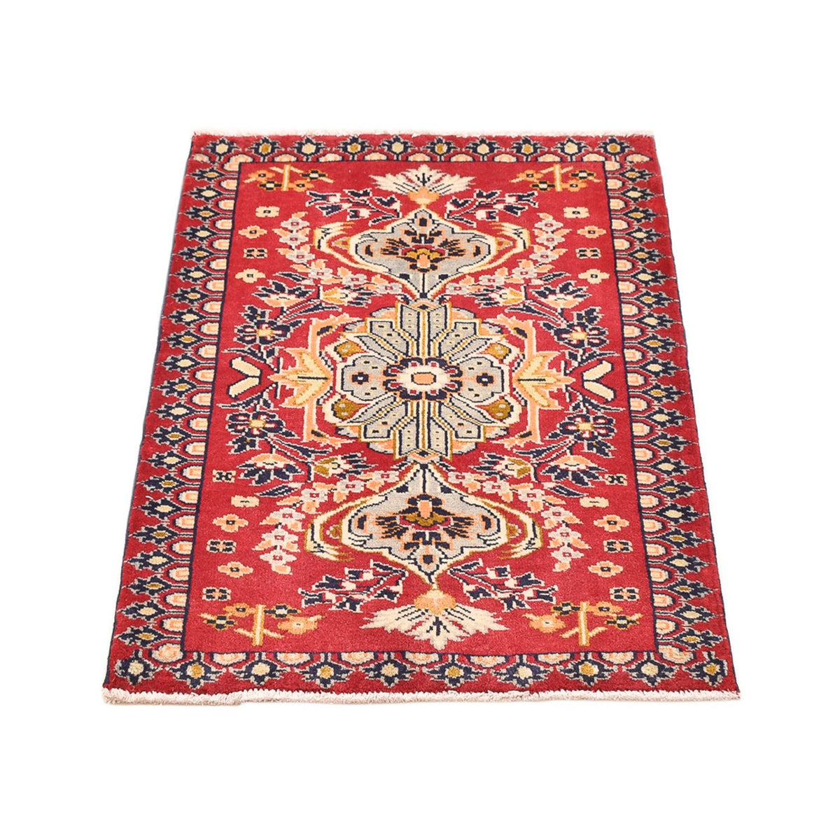 Perserteppich - Nomadic - 91 x 62 cm - rot
