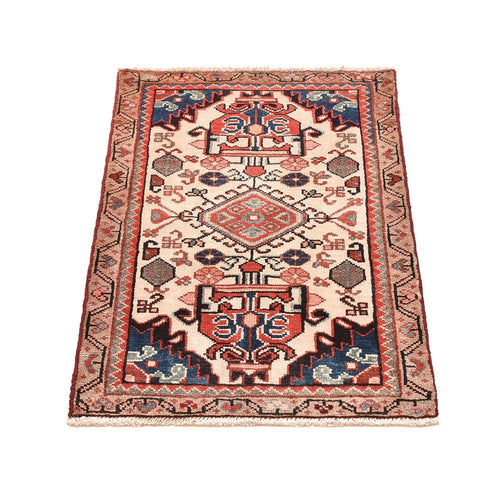 Perserteppich - Nomadic - 90 x 55 cm - mehrfarbig