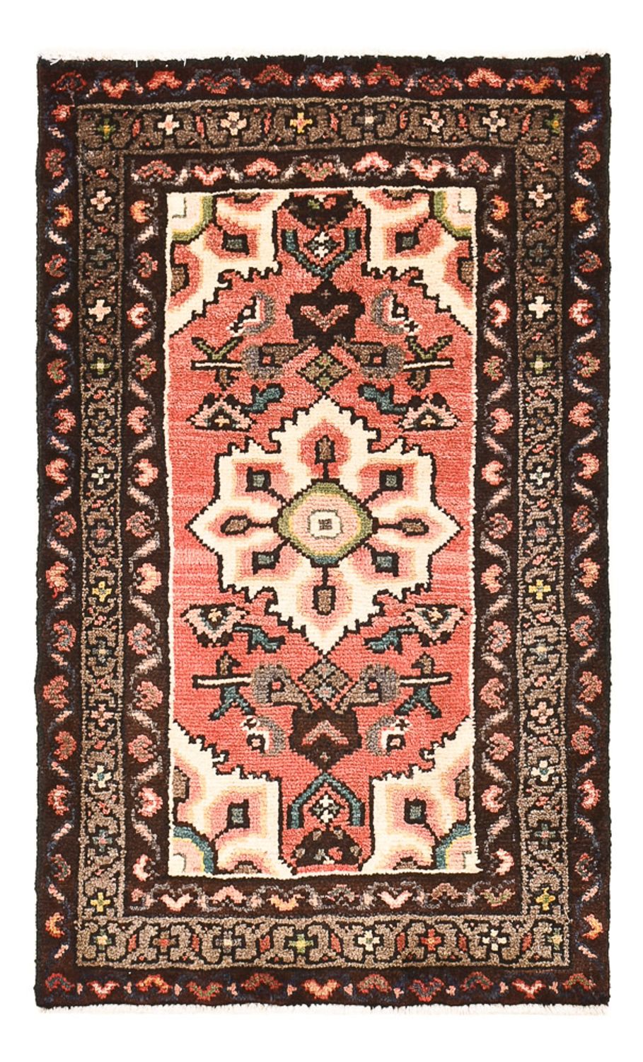 Perserteppich - Nomadic - 87 x 53 cm - hellrot