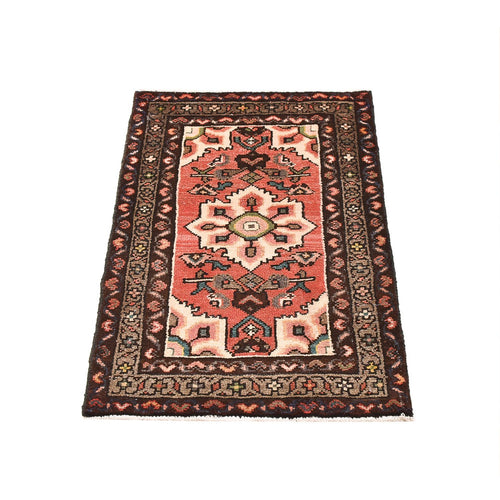 Perserteppich - Nomadic - 87 x 53 cm - hellrot