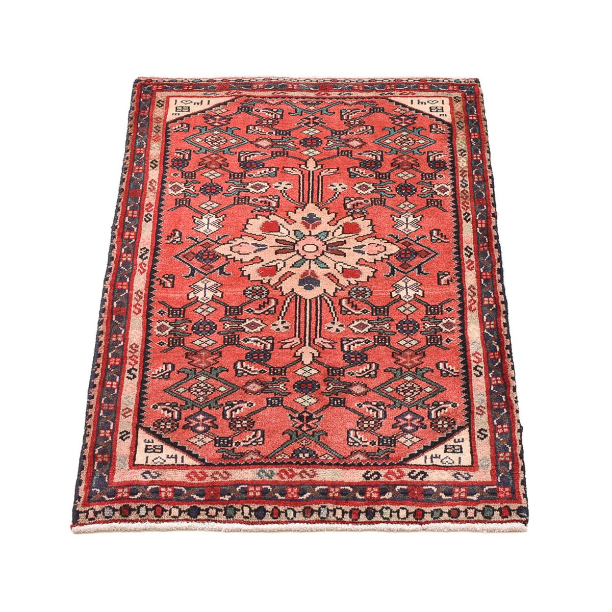 Perserteppich - Nomadic - 88 x 62 cm - rot