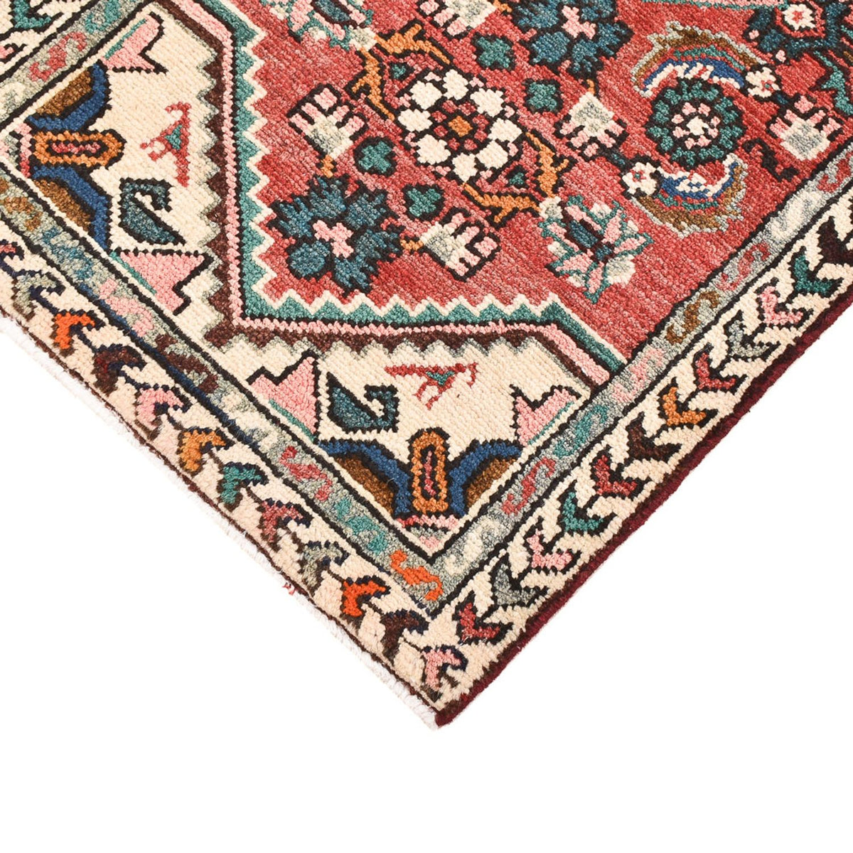 Perserteppich - Nomadic - 105 x 59 cm - rot