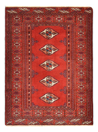 Turkaman Teppich - 115 x 87 cm - rot