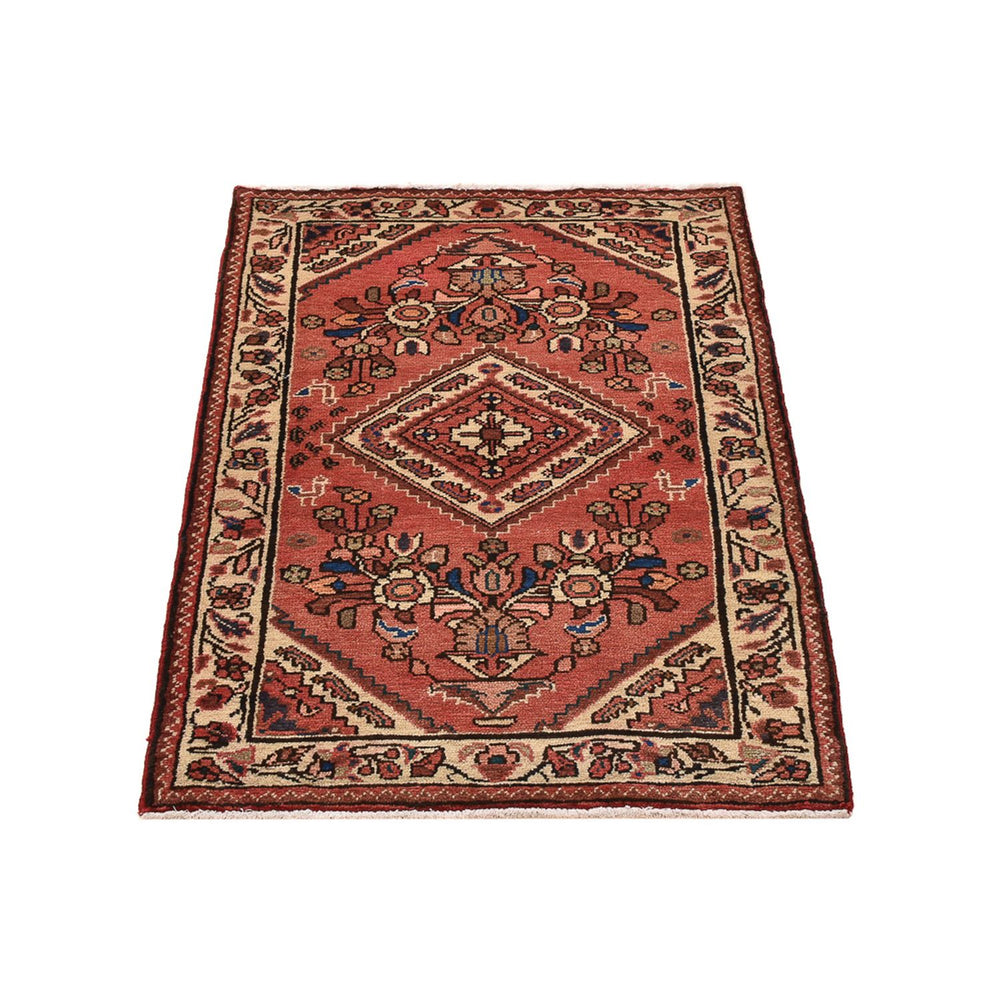 Perserteppich - Nomadic - 121 x 76 cm - hellrot