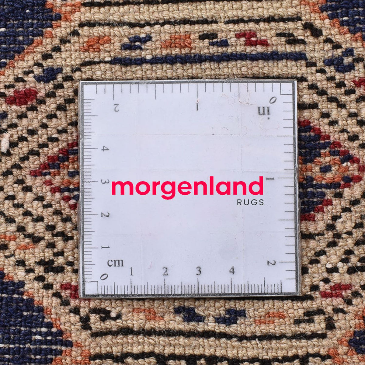 Turkaman Teppich - 173 x 120 cm - dunkelblau