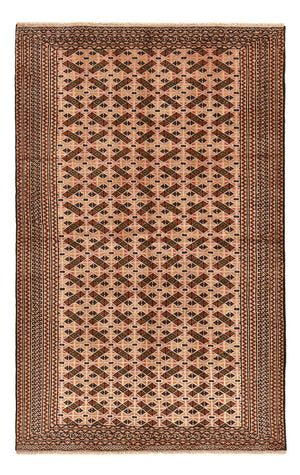 Turkaman Teppich - 190 x 128 cm - hellrot