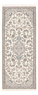 Läufer Perser - Nain - Royal - 220 x 91 cm - creme