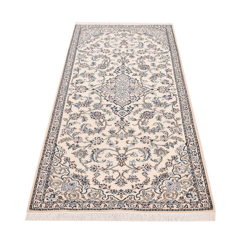 Läufer Perser - Nain - Royal - 220 x 91 cm - creme
