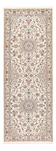 Läufer Perser - Nain - Royal - 241 x 92 cm - creme
